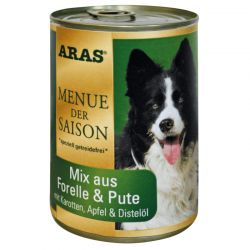 ARAS Menü der Saison für Hunde 410g