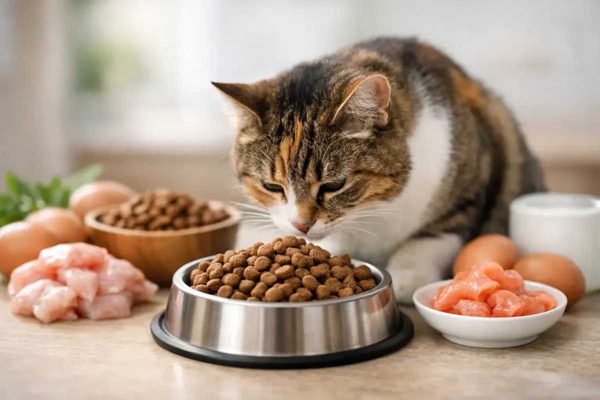 Trockenfutter bei Futterallergie der Katze
