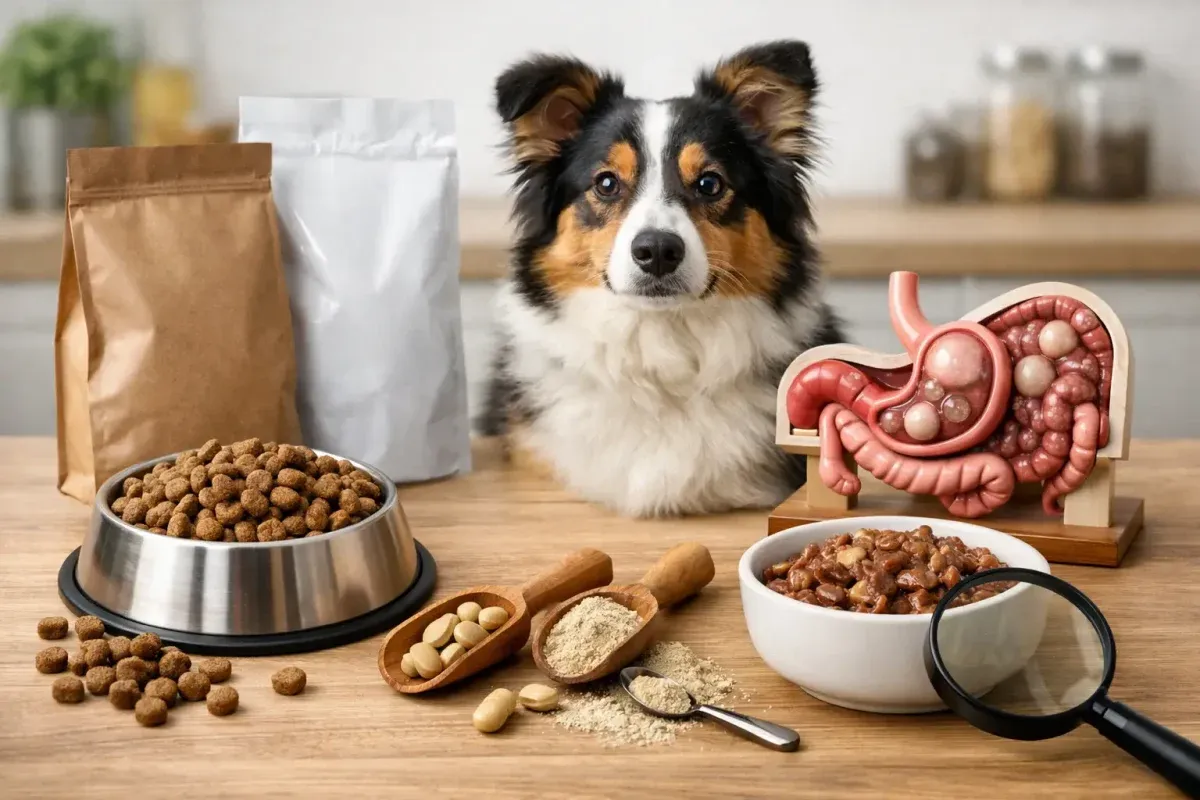 Hundefutter bei Blähungen vergleichen