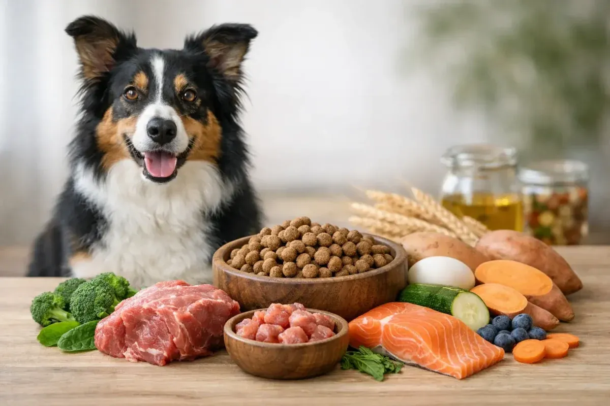 Getreidefreies Hundefutter für sensible Hunde