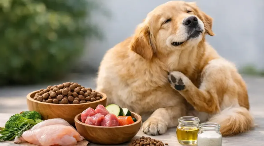 Hypoallergenes Hundefutter bei Juckreiz