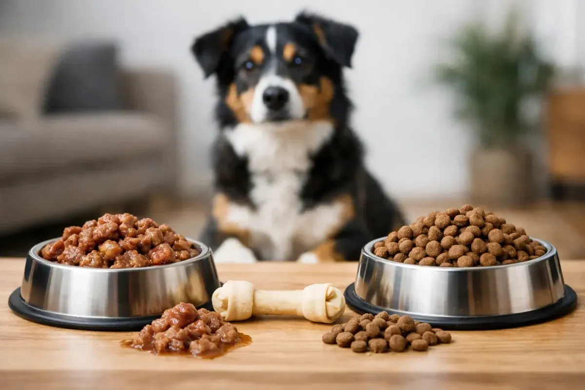 Nassfutter oder Trockenfutter beim Hund?