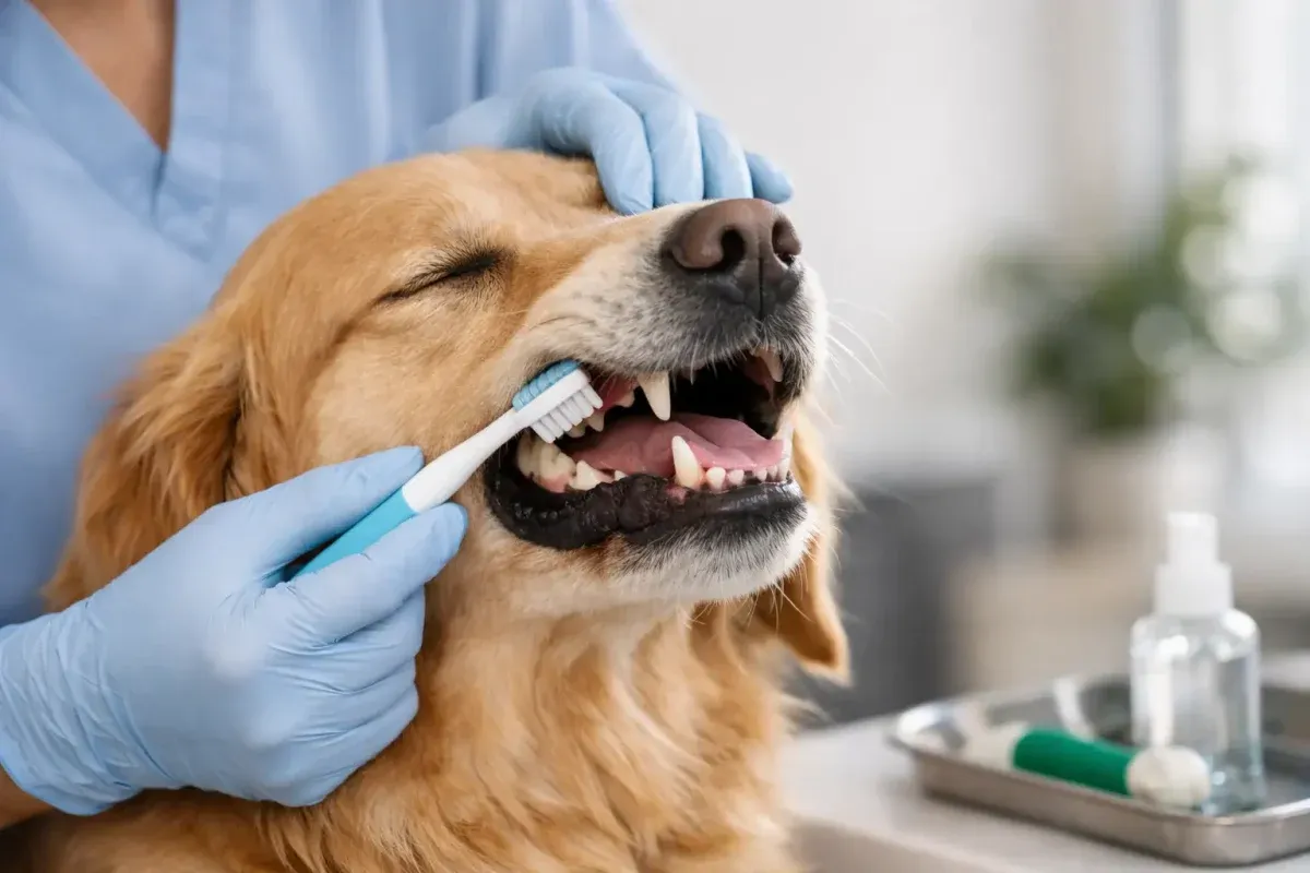 Zahnreinigung beim Hund ohne Stress