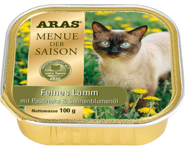 ARAS Menü der Saison für Katzen Lamm