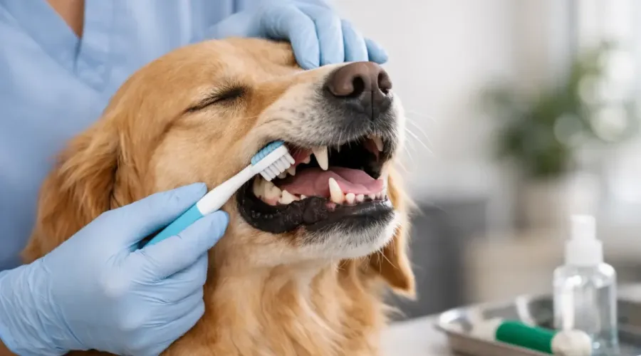 Zahnreinigung beim Hund ohne Stress