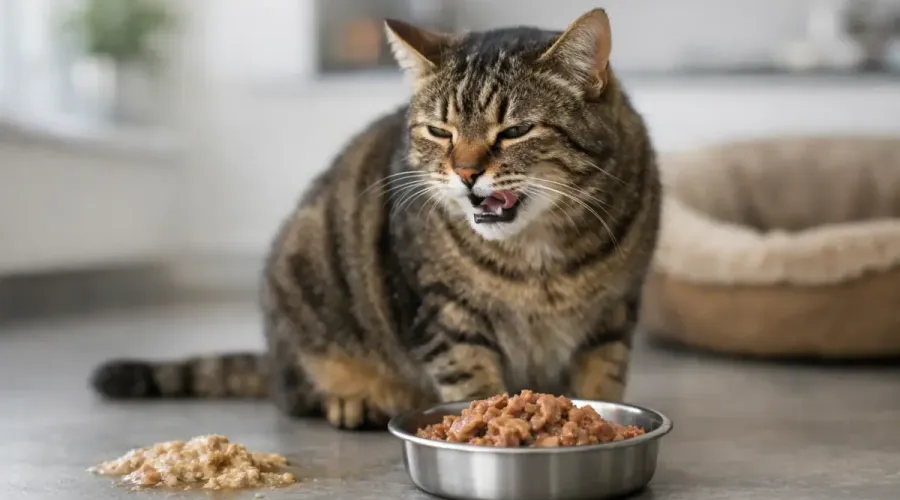 Warum verträgt meine Katze Nassfutter nicht?
