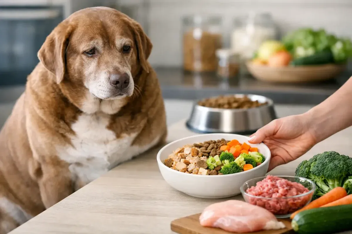 Ernährungsplan für übergewichtige Hunde