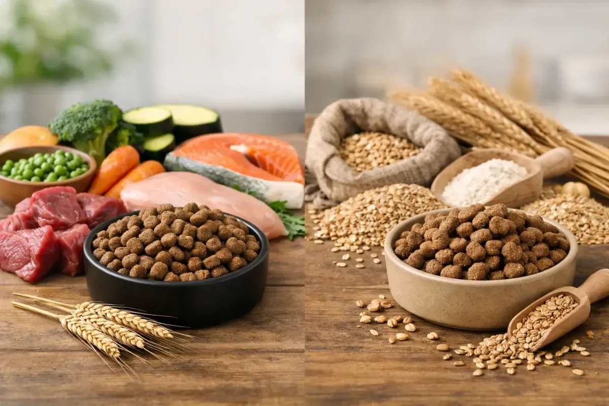 Getreidefrei vs glutenfrei Tierfutter erklärt