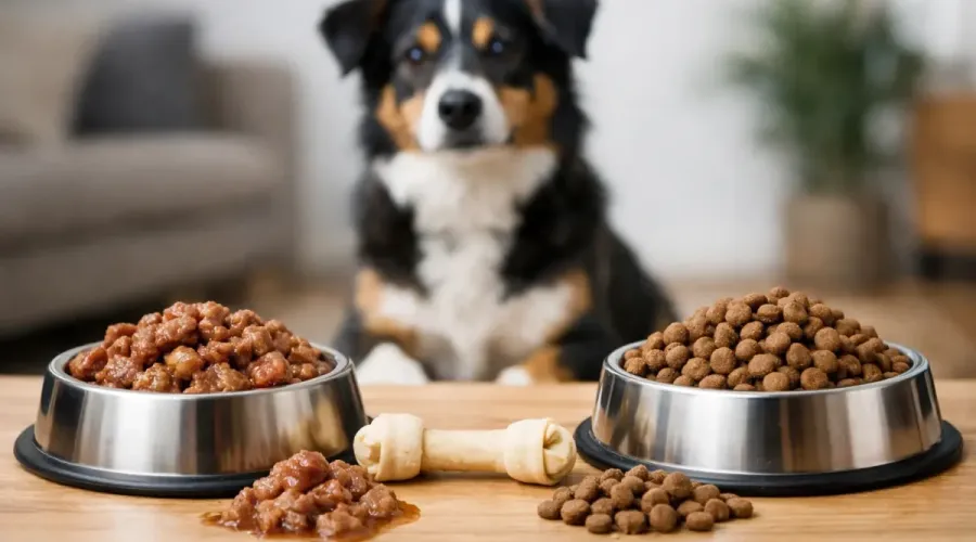 Nassfutter oder Trockenfutter beim Hund?