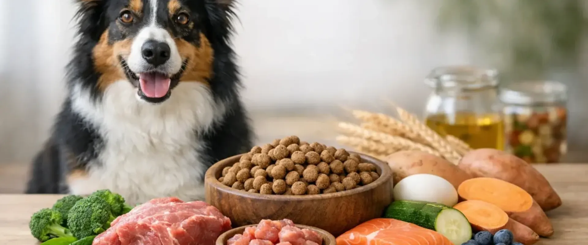 Getreidefreies Hundefutter für sensible Hunde