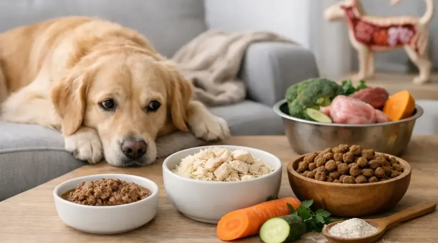 Hundefutter bei Durchfall und empfindlichem Darm