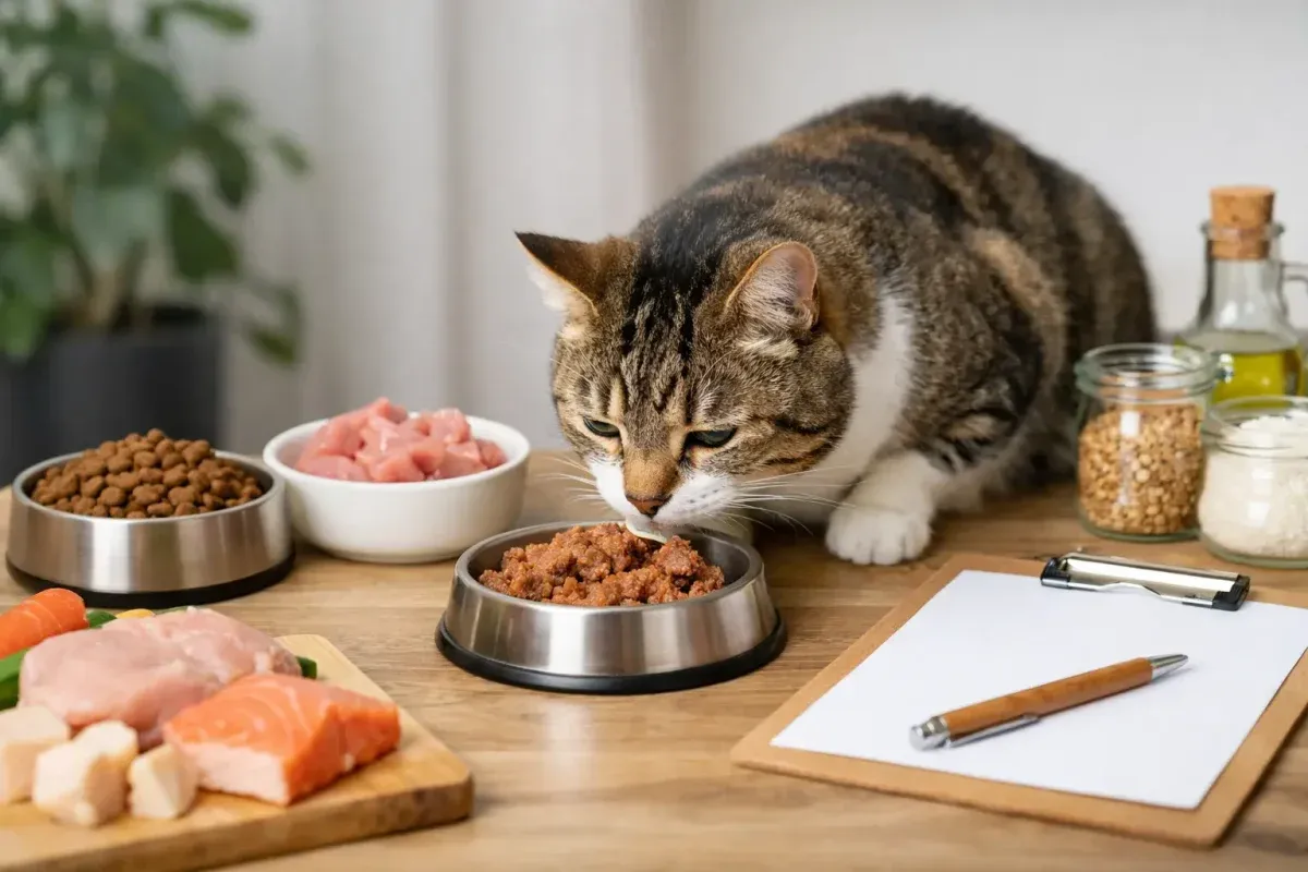 Futterumstellung bei Allergiker-Katzen planen