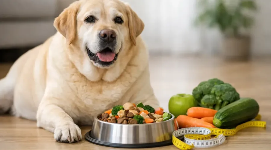 Hundefutter zum Abnehmen für übergewichtige Hunde