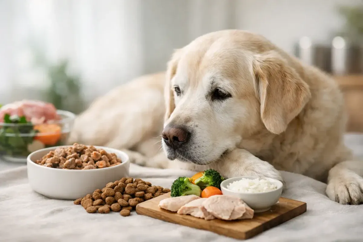 Hundefutter für Senioren mit empfindlichem Magen