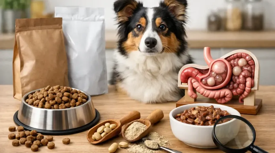Hundefutter bei Blähungen vergleichen
