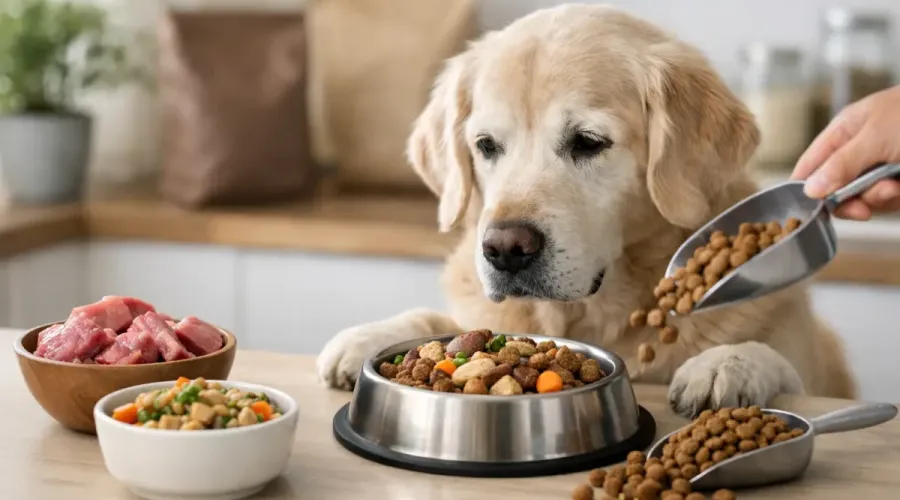 Senior Hundefutter richtig umstellen