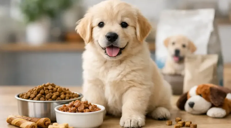 Junior Hundefutter Auswahlhilfe für Welpen